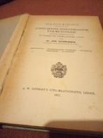 Handleiding Vergelijkende Indo-Germaansche taal weten 1917, Antiek en Kunst, Verzenden