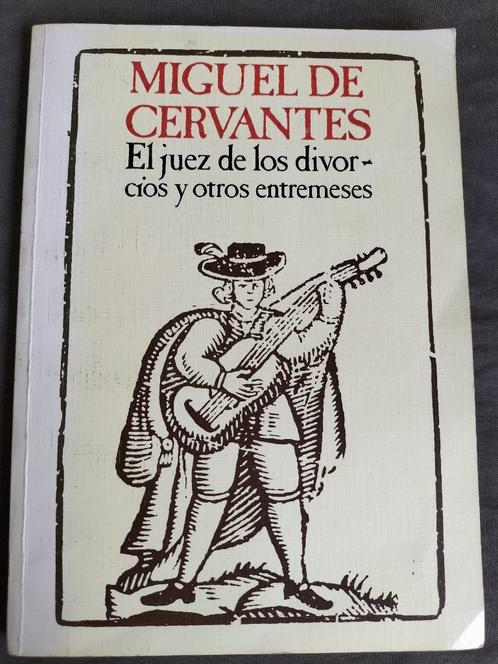 M de Cervantes - El juez de los divorcios y otros entremeses, Boeken, Taal | Spaans, Zo goed als nieuw, Fictie, Ophalen of Verzenden