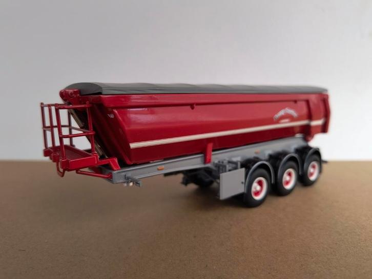 Tekno Ronny Ceusters kipper, Hobby en Vrije tijd, Modelauto's | 1:50, Zo goed als nieuw, Bus of Vrachtwagen, Tekno, Ophalen of Verzenden