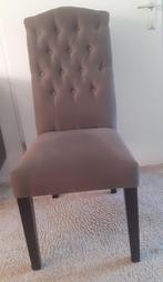 eetkamerstoelen, Huis en Inrichting, Stoelen, Ophalen, Hout, Zo goed als nieuw, Grijs