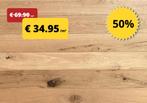 Eiken parket voor € 34.95 /m² incl BTW - 50% KORTING, Nieuw, 10 m² of meer, 10 tot 30 cm, Hout