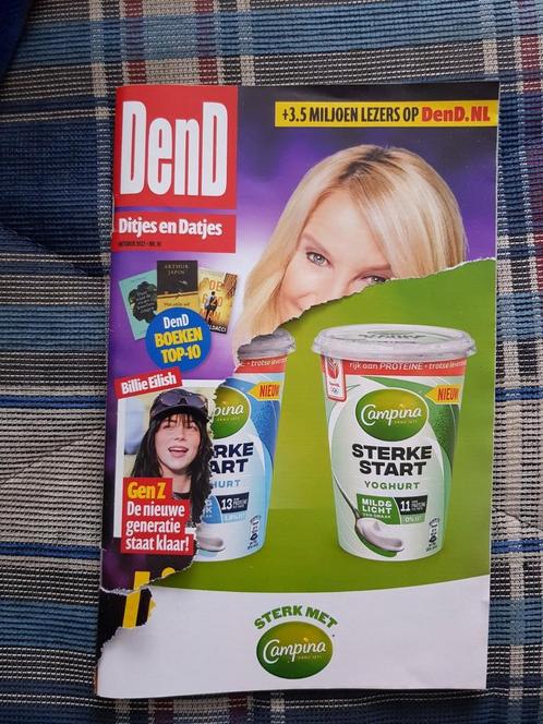 Ditjes& Datjes Andy van der Meijde Ellen Parren Rob Goossens, Verzamelen, Tijdschriften, Kranten en Knipsels, Tijdschrift, Nederland