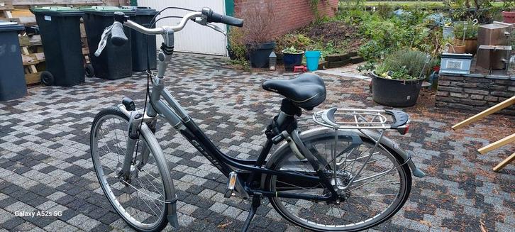 Gazelle Davos Damesfiets met Handremmen, Fietsen en Brommers, Fietsen | Dames | Damesfietsen, Gebruikt, Gazelle, Versnellingen