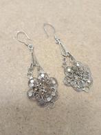 Yogya zilver filigrain oorhangers, Ophalen of Verzenden, Zilver