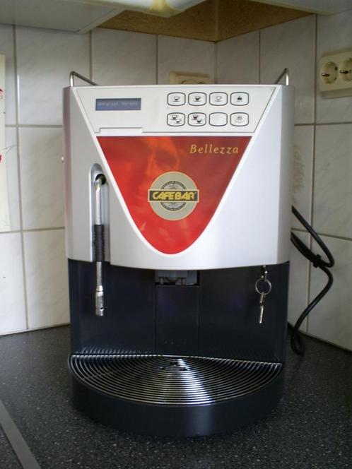 2x Cafebar Bellezza Koffiemachine met Waterreservoir Defect., Witgoed en Apparatuur, Koffiezetapparaten, Gebruikt, Koffiebonen