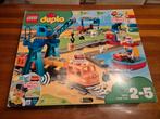 Lego duplo cargo train 10875, Ophalen, Zo goed als nieuw, Duplo
