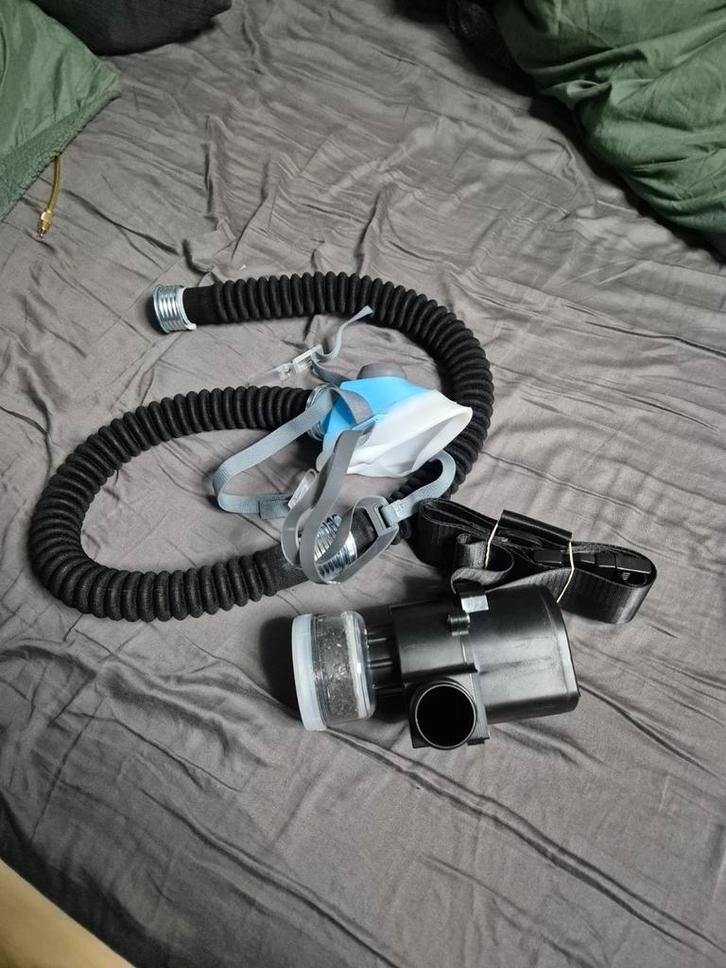 Lashelm Ademhalingssysteem, Witgoed en Apparatuur, Stofzuigers, Gebruikt, Overige typen, Minder dan 1200 watt, Reservoir, Ophalen of Verzenden