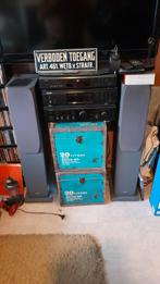 Vintage  Denon stereoset en  Elac FS 57 zuilspeakers, Audio, Tv en Foto, Stereo-sets, Ophalen, Gebruikt, Denon