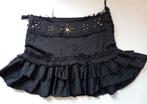 Watcher gave mini rok met studs, rijgveters etc. mt L – 40, Kleding | Dames, Maat 38/40 (M), Verzenden, Zwart, Zo goed als nieuw