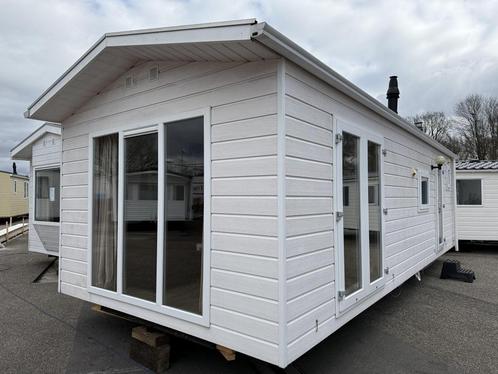 Flevohome Chalet 9.20 x 3.70 m CV Kunststof, Caravans en Kamperen, Stacaravans
