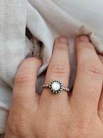Echt zilveren bolletjes parelmoer ring, Sieraden, Tassen en Uiterlijk, Ringen, Nieuw, Ophalen of Verzenden, Dame, Zilver