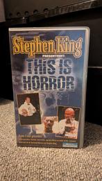 This Is Horror Stephen King VHS, Cd's en Dvd's, VHS | Film, Vanaf 16 jaar, Ophalen of Verzenden, Gebruikt, Horror