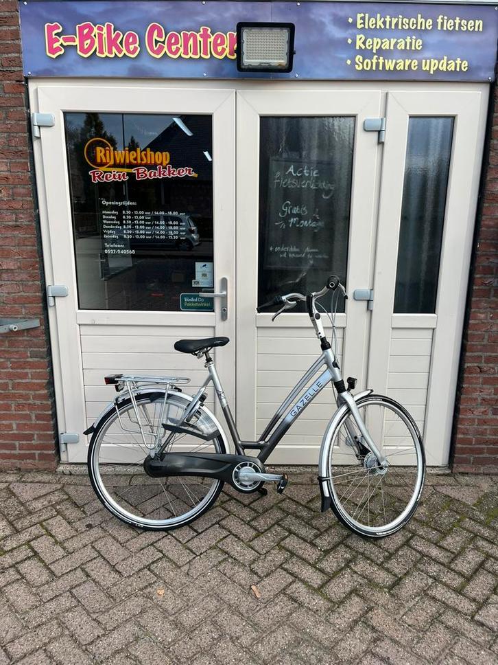In nette staat gazelle Chamonix c8 d57  8 vers, Fietsen en Brommers, Fietsen | Dames | Damesfietsen, Zo goed als nieuw, Gazelle