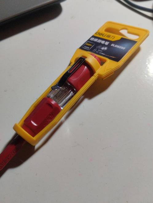 Te koop; Fitting schroevendraaier, spanning zoeker., Auto diversen, Autogereedschap, Nieuw, Ophalen of Verzenden