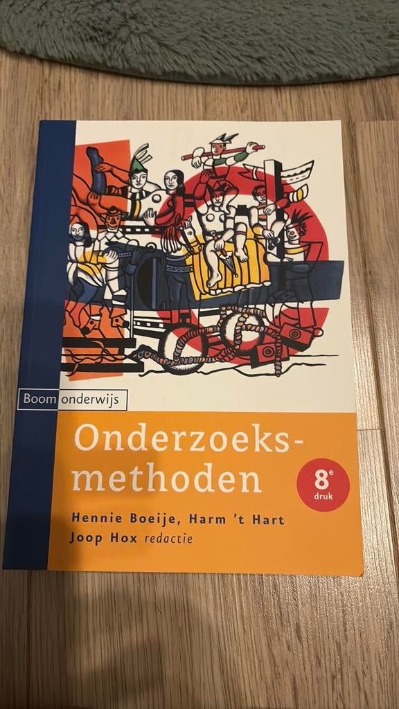 Onderzoeksmethoden, Ophalen of Verzenden, Zo goed als nieuw, Sociale wetenschap