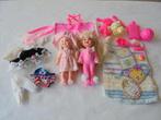 2 popjes met kinderwagen mattel 1994, Verzamelen, Poppen, Ophalen of Verzenden, Gebruikt, Pop