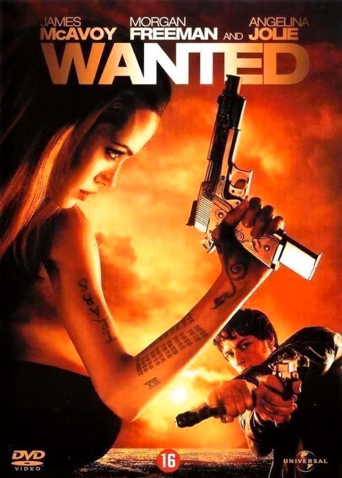 Wanted (Angelina Jolie), Cd's en Dvd's, Dvd's | Actie, Zo goed als nieuw, Actie, Vanaf 16 jaar, Ophalen of Verzenden
