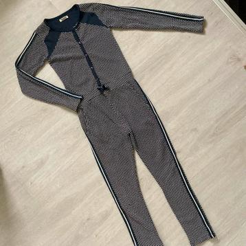 Zgan jumpsuit van DJDutchjeans maat 140 navy blauw beschikbaar voor biedingen