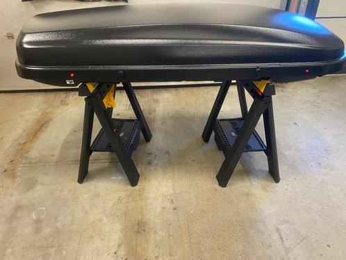 DAKKOFFER | BAGAGEBOX GROTE KAMEI HUSKY L MATZWART T, Auto diversen, Dakkoffers, Zo goed als nieuw, Ophalen