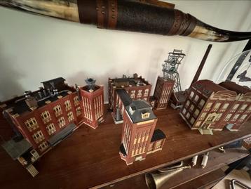 Gigantische set kibri mijnbedrijf kantoor productie 1:87 beschikbaar voor biedingen