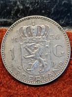 1 gulden Koningin Juliana 1956 (12), Postzegels en Munten, Munten | Nederland, 1 gulden, Ophalen of Verzenden, Koningin Juliana
