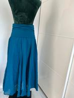Rok, Petrolblauw. Geschikt voor alle maten, Kleding | Dames, Rokken, Ophalen of Verzenden, Zo goed als nieuw, Blauw, Onder de knie
