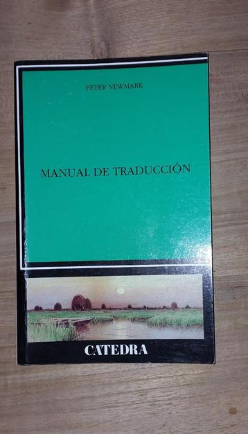 Manual de Traducción (handleiding vertalen) Spaans studie