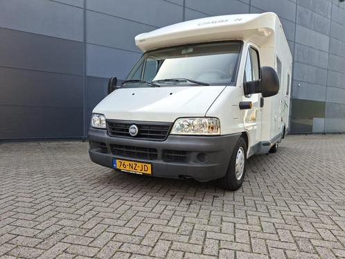 bijzonder mooie camper met airco, Caravans en Kamperen, Campers, Particulier, tot en met 2, Half-integraal, Chausson, Fiat, Diesel