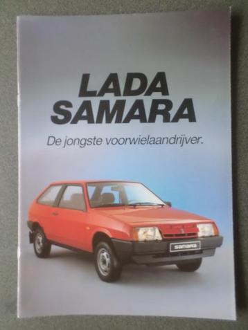 Lada Samara 1986 -1987 Brochure beschikbaar voor biedingen