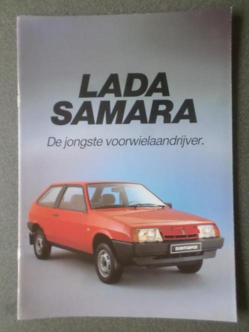 Lada Samara 1986 -1987 Brochure, Boeken, Auto's | Folders en Tijdschriften, Overige merken, Ophalen of Verzenden