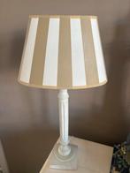 Houten tafellamp, Huis en Inrichting, Lampen | Tafellampen, Ophalen of Verzenden, Zo goed als nieuw, Minder dan 50 cm