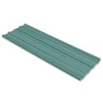 vidaXL 12st Dakpanelen gegalvaniseerd staal groen, Nieuw, Overige materialen, Ophalen of Verzenden, Minder dan 20 mm