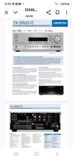 Onkyo av reciever tx-sr601e, Ophalen of Verzenden, Audio