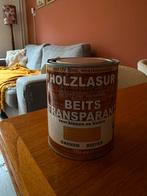 Holzlasur transparante beits, Doe-het-zelf en Verbouw, Ophalen, Wit, Beits, Zo goed als nieuw