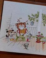 Groot borduurwerk nouvelle 60x120cm gentle world, Ophalen, Zo goed als nieuw, Handborduren, Borduurpakket