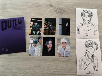 Kpop ateez action cards album photocards