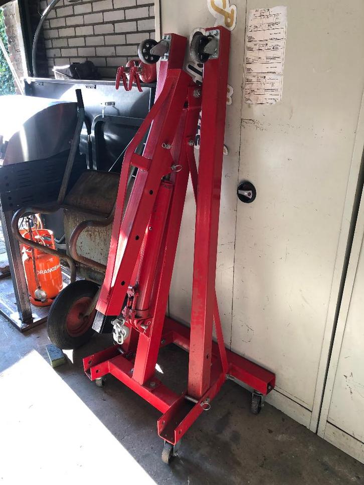 motorkraan te huur, Auto diversen, Autogereedschap, Zo goed als nieuw, Ophalen