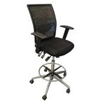 MN Rhea Baliestoel Zwart Chroom, Gebruikt, Zwart, Ophalen of Verzenden, Bureaukruk