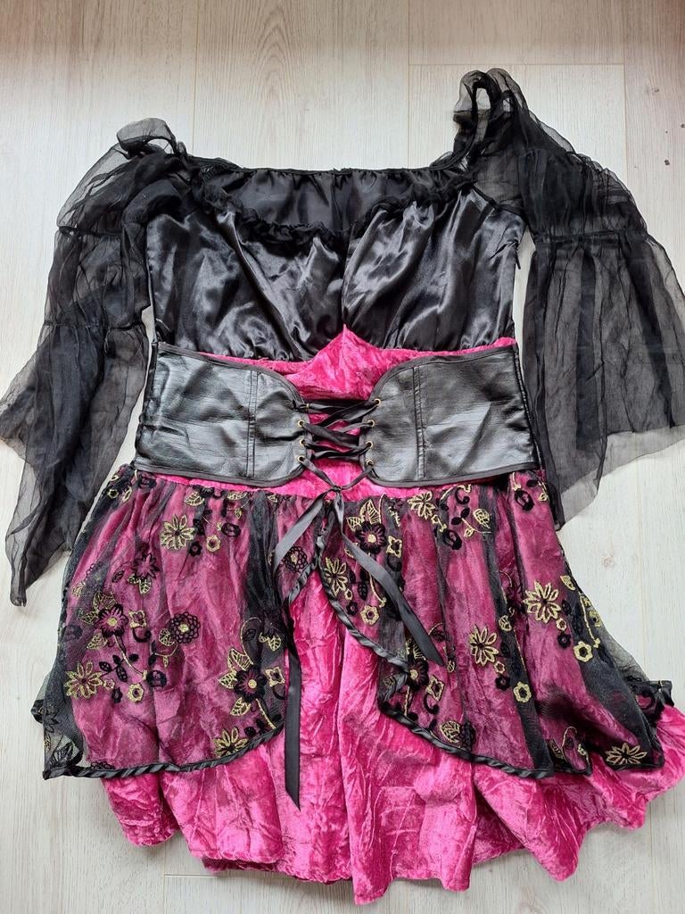 Carnavalsjurk dames - Maat L, Kleding | Dames, Carnavalskleding en Feestkleding, Maat 38/40 (M), Carnaval, Ophalen of Verzenden
