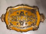 Florentijns Dienblad met Gouden Details, Antiek en Kunst, Ophalen of Verzenden