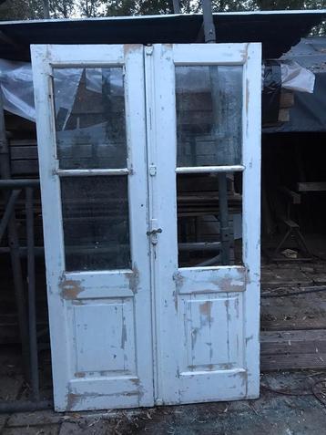 Set brocante deuren 116x196 beschikbaar voor biedingen