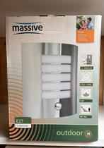 Buitenlanp met sensor massive, Tuin en Terras, Ophalen of Verzenden, Zo goed als nieuw, Wandlamp, Licht-donker-sensor
