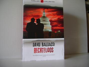 Rechteloos.Thriller van David Baldacci uit 2016 beschikbaar voor biedingen
