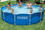 💧Intex zwembad, rond, 366x84 incl pomp + div. toebeh. NIEUW, Ophalen, 80 tot 120 cm, Rond, Opzetzwembad
