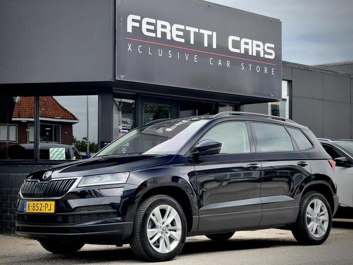 Skoda Karoq 1.5 TSI AUT7/DSG ACT EDITION LEDER NAVI AIRCO PA, Auto's, Skoda, Te koop, Karoq, ABS, Adaptive Cruise Control, Airbags