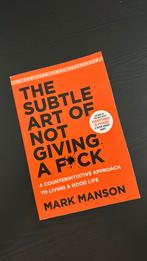 The subtle art of not giving a fuck - Mark Manson, Ophalen of Verzenden, Gelezen