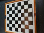 Hout schaakbord 16x16, Hobby en Vrije tijd, Gezelschapsspellen | Bordspellen, Ophalen, Zo goed als nieuw