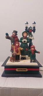 Kerst speeldoos Dickens Holiday Scene Beeld, Diversen, Ophalen of Verzenden, Zo goed als nieuw