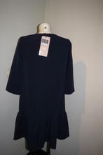 Ladress by Simone donker blauwe jurk onderkant uitloop S, Kleding | Dames, Knielengte, Maat 36 (S), LaDress, Gedragen