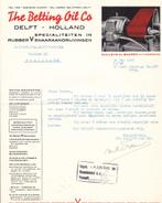 Delft, 1945., Verzamelen, Verzenden, 1940 tot 1960, Gelopen, Zuid-Holland